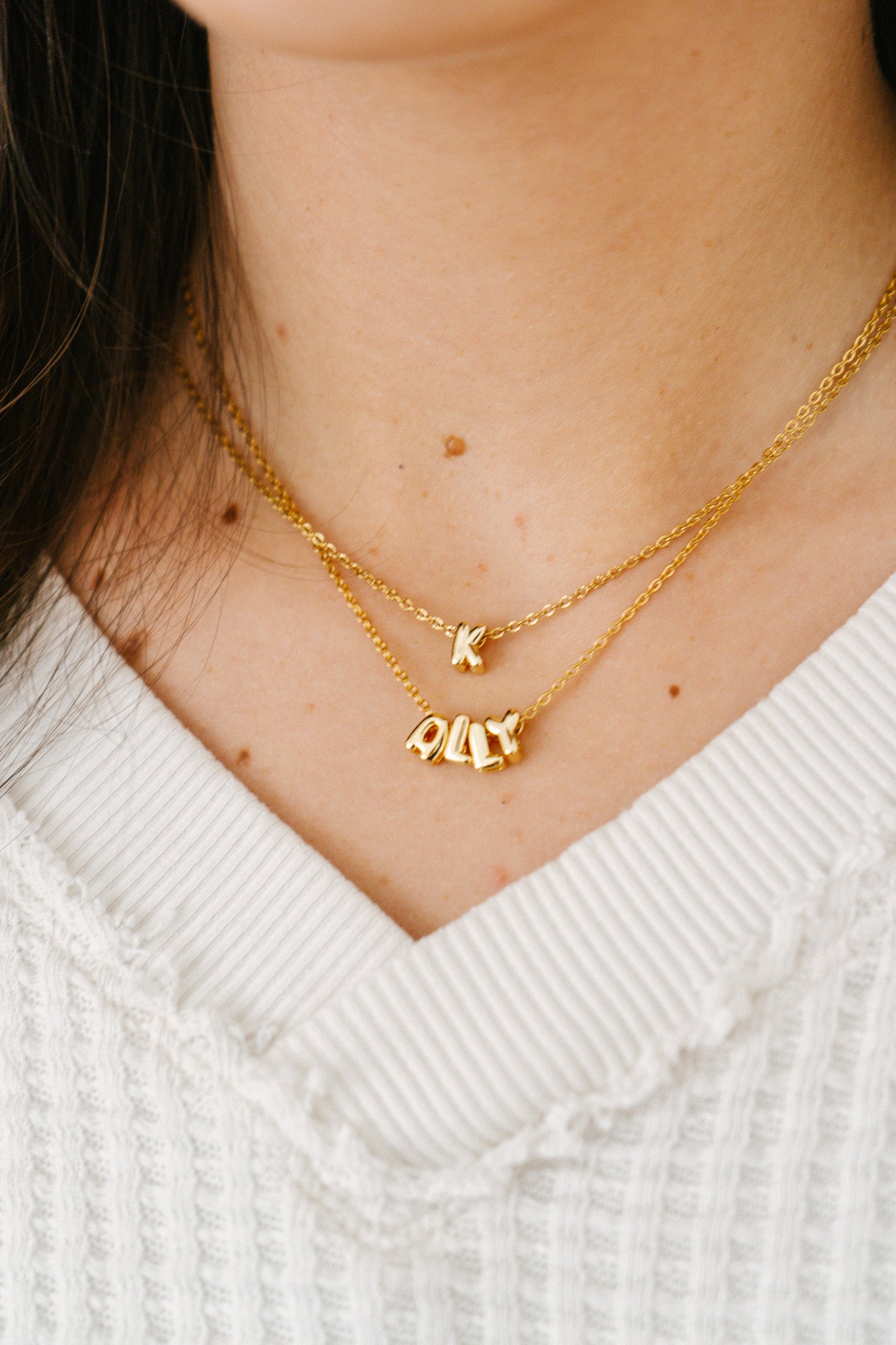 Balloon Letters | Gold