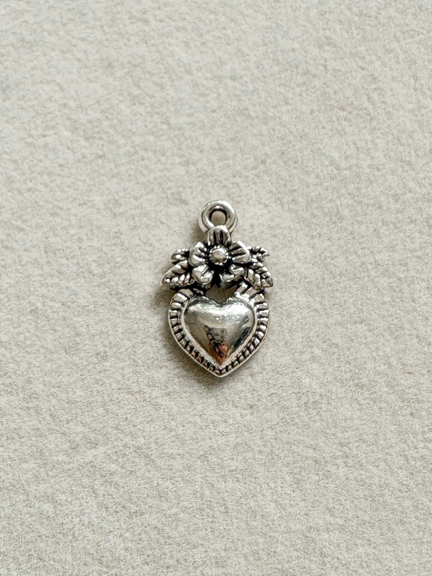 Silver Heart Charm