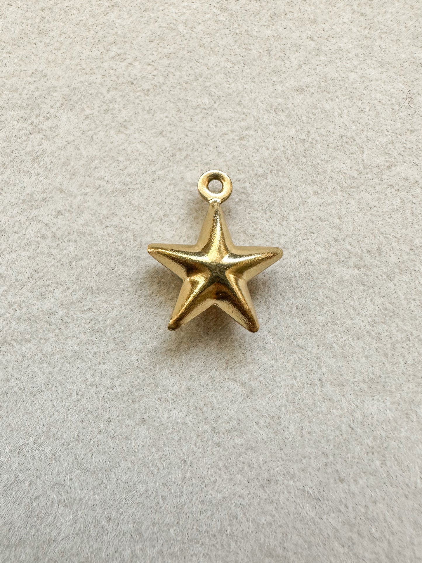 Gold Star Charm