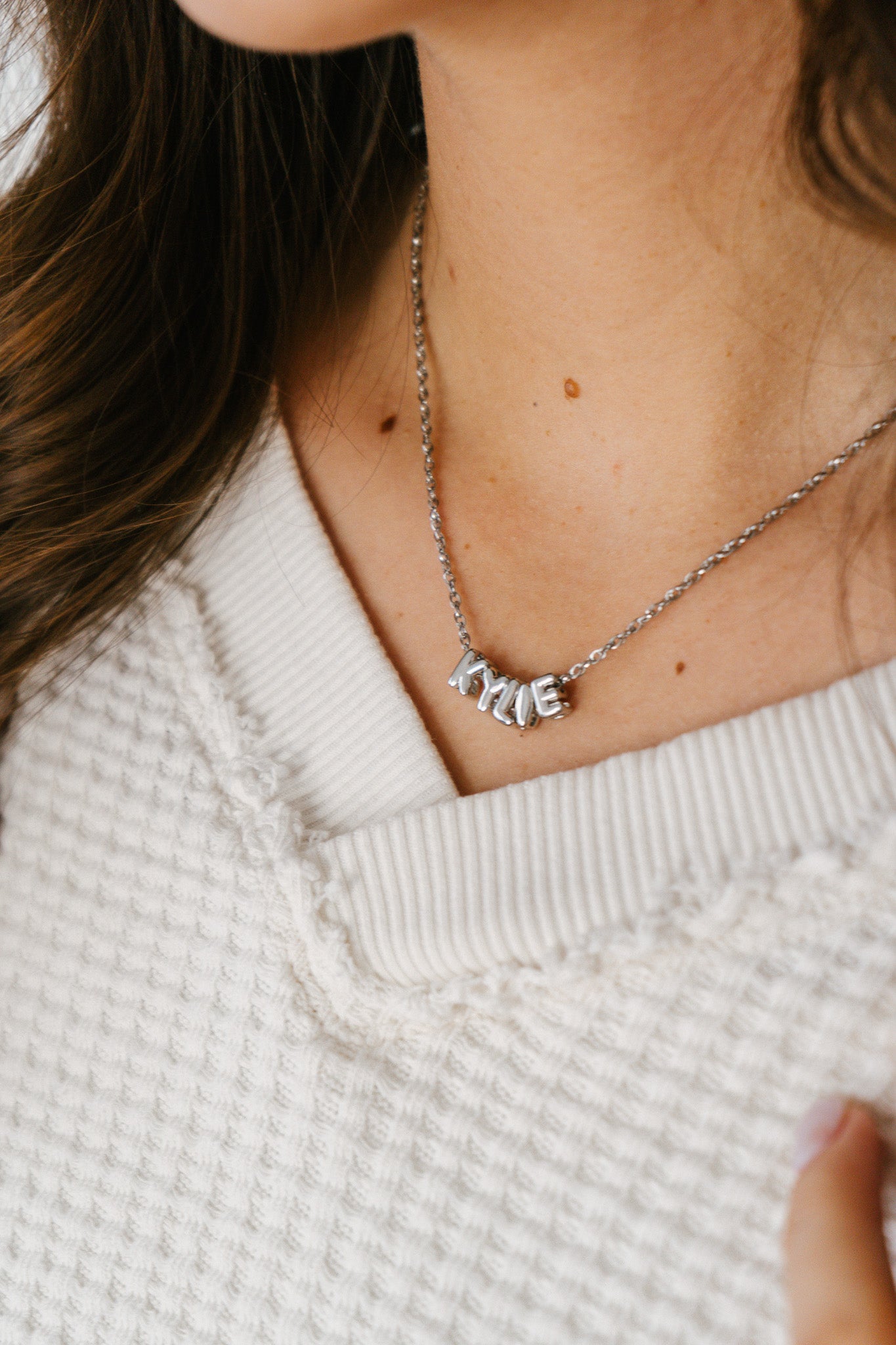 Balloon Letters | Silver