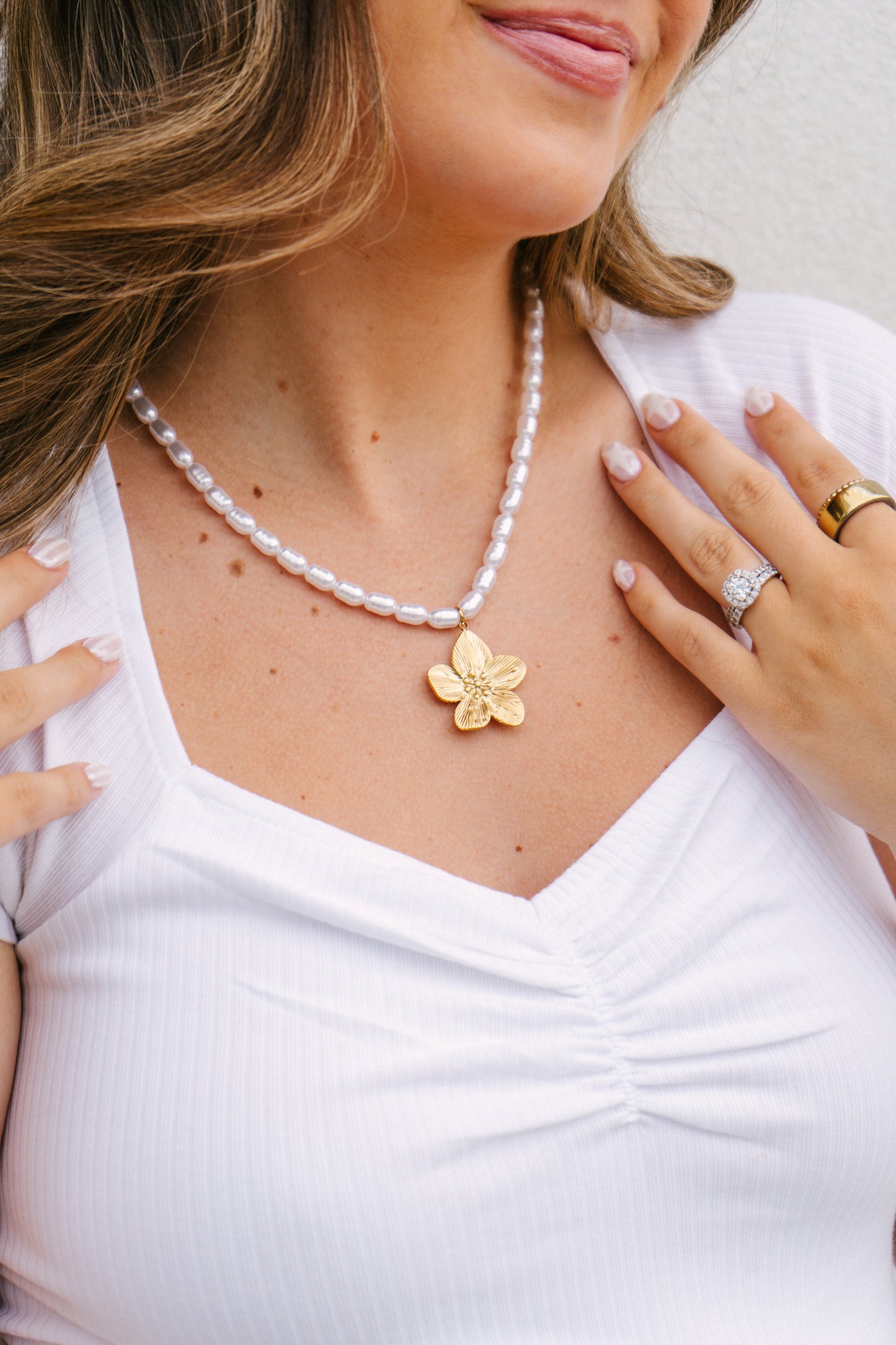 Chunky Pearl Necklace