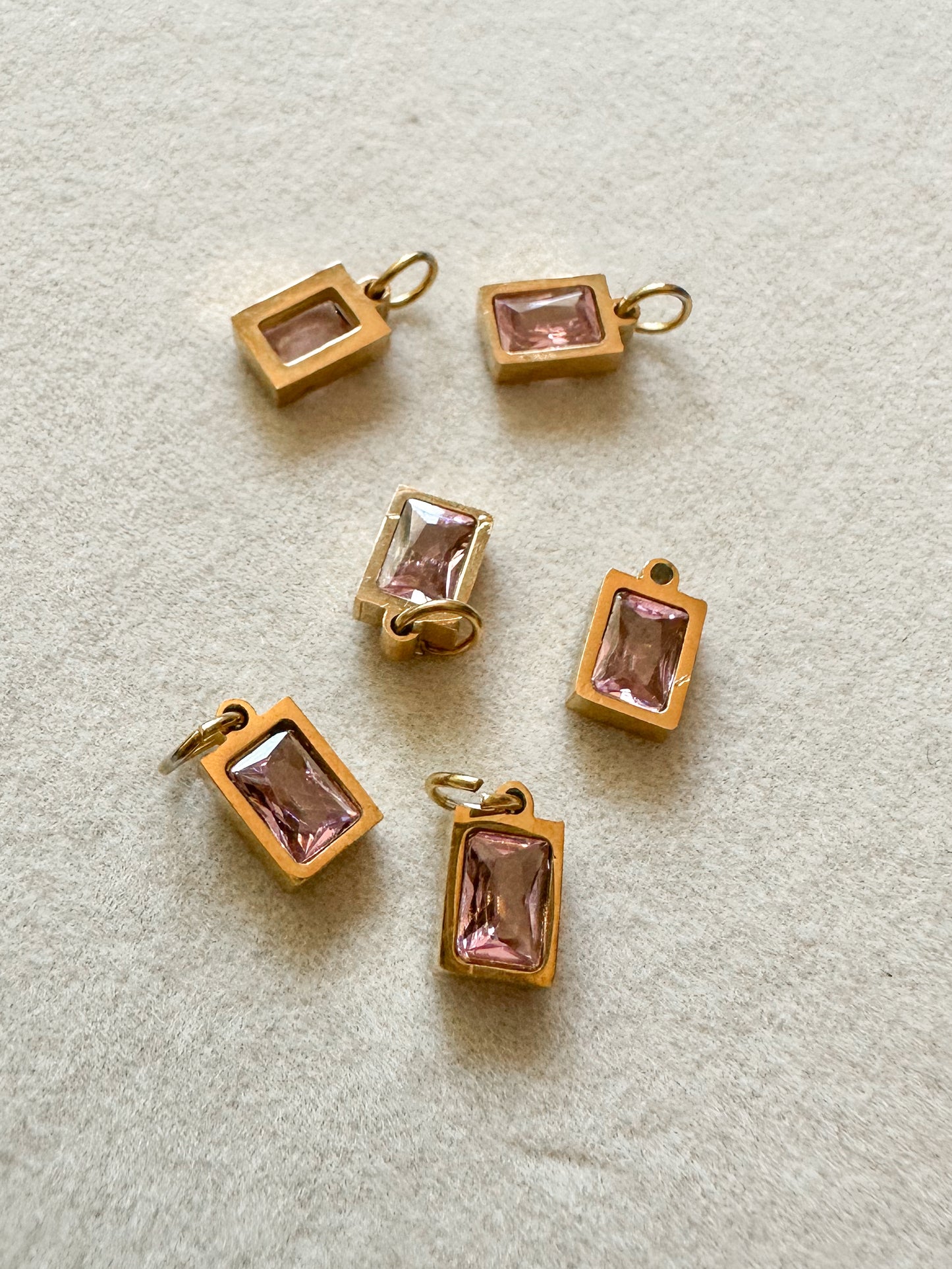 Diamond Charm | Pink