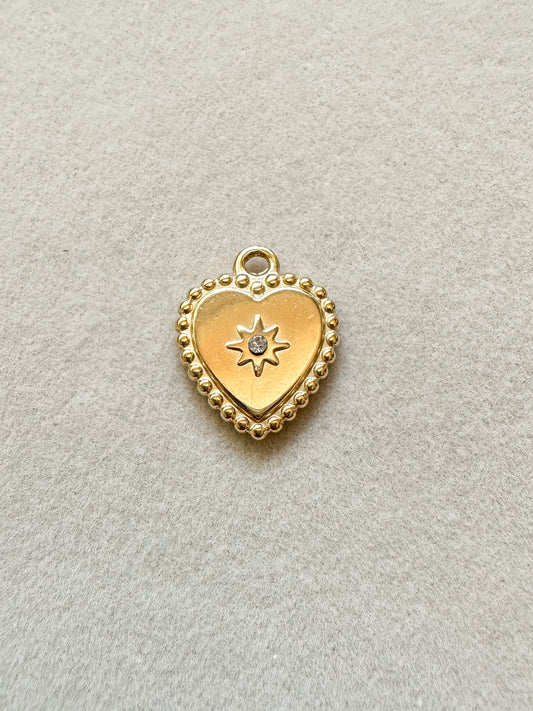 Chunky Heart Charm