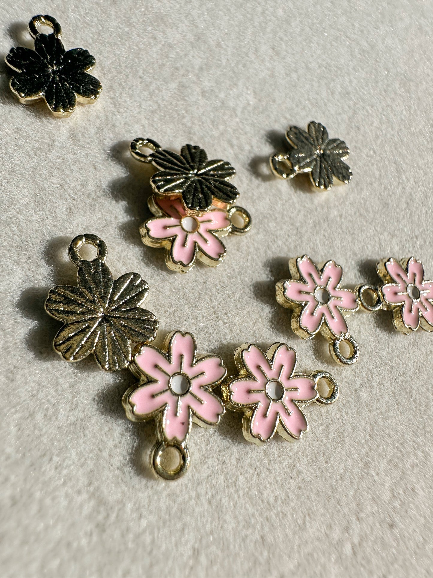 Mini Flower Charm | Pink