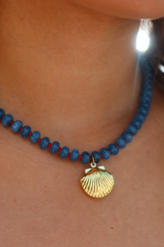 Blue Jeans | Beaded Necklace