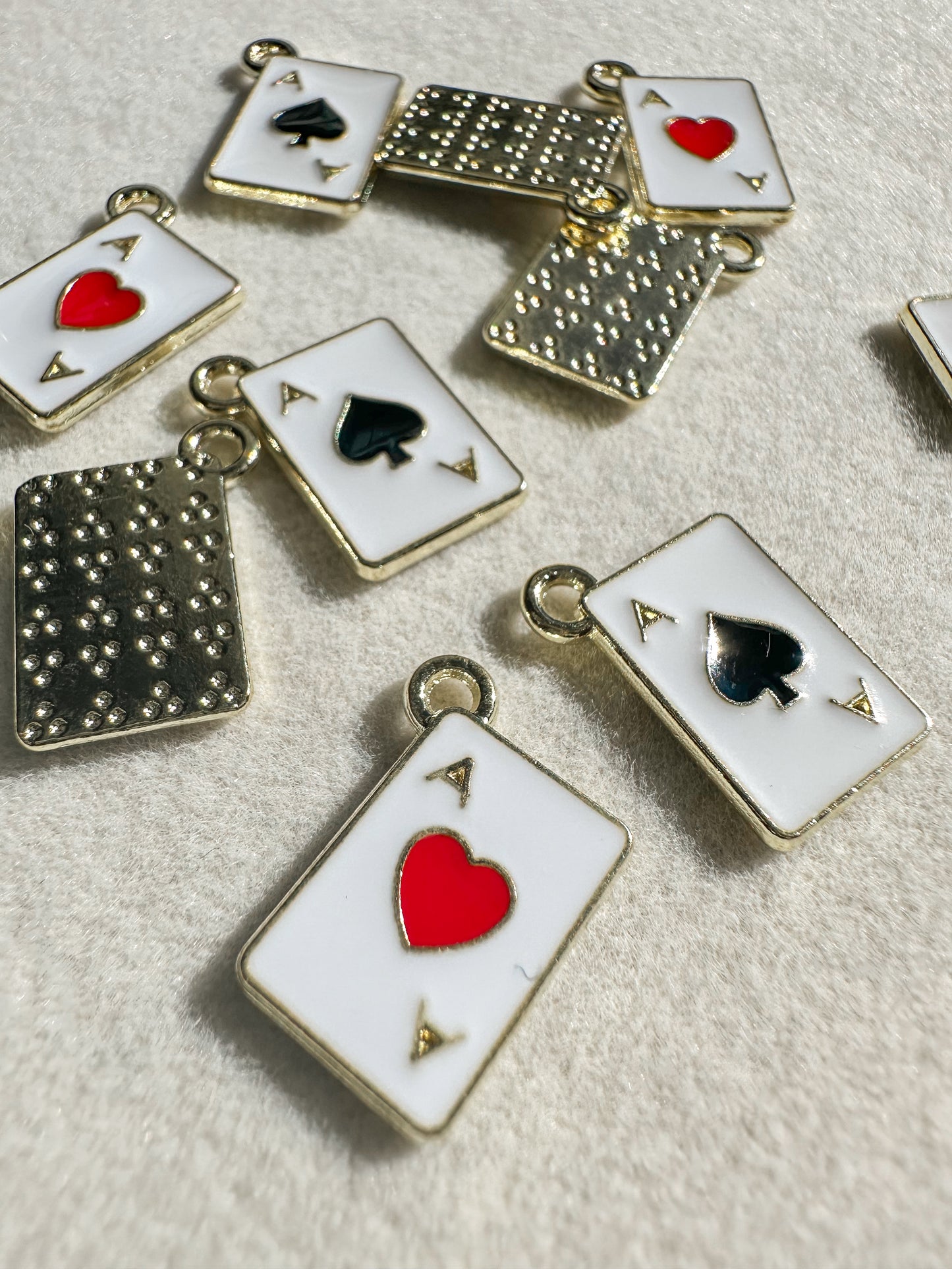 Playing Card Charms