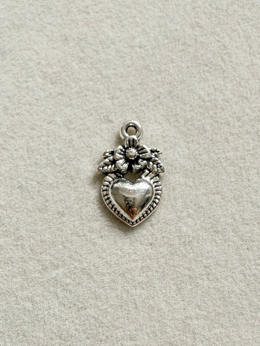 Silver Heart Charm