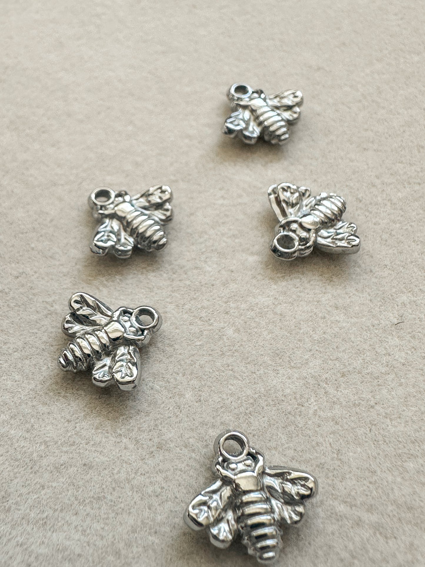 Bee Charm | Silver