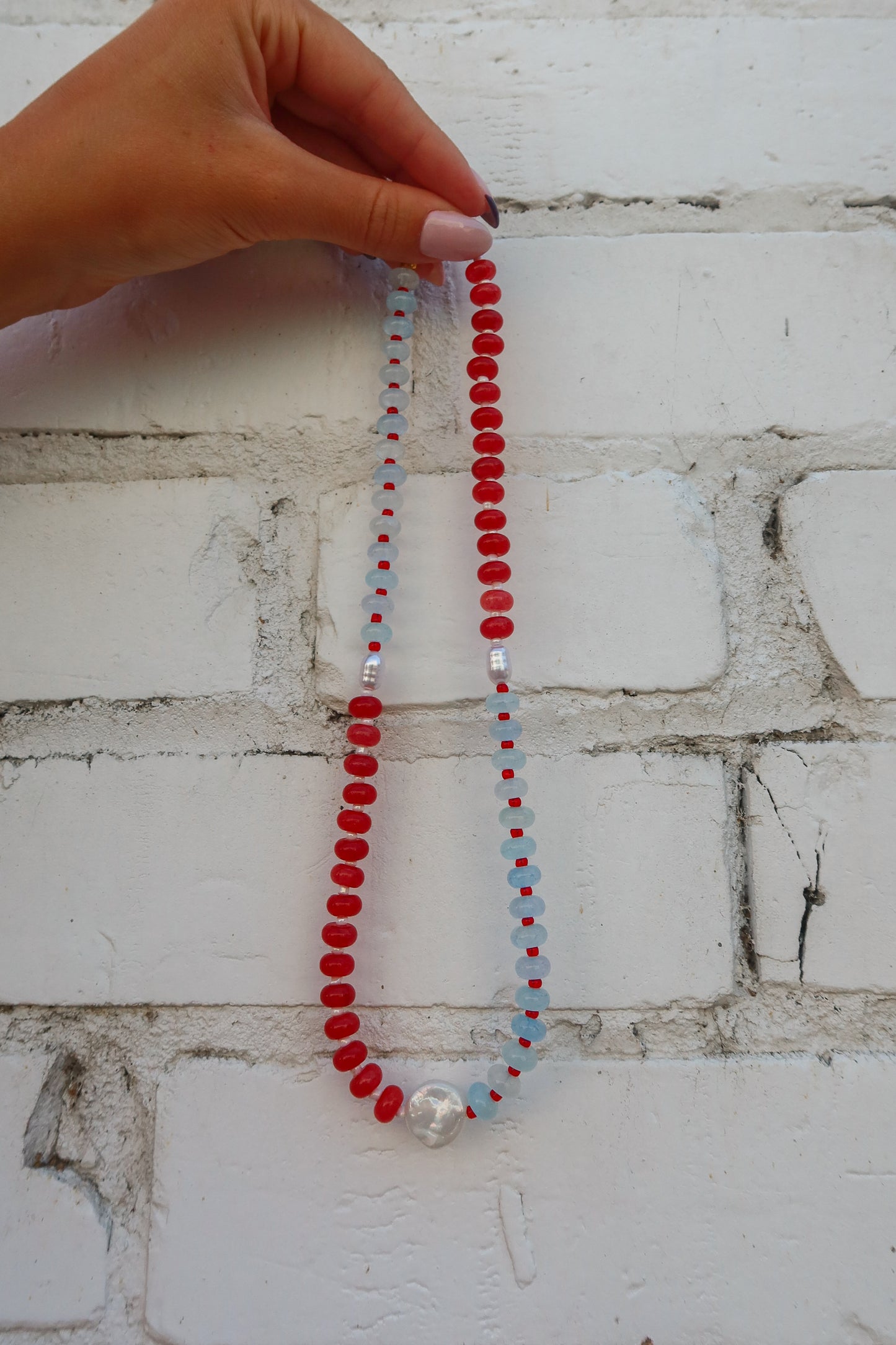 All American Girlie | Beaded Necklace