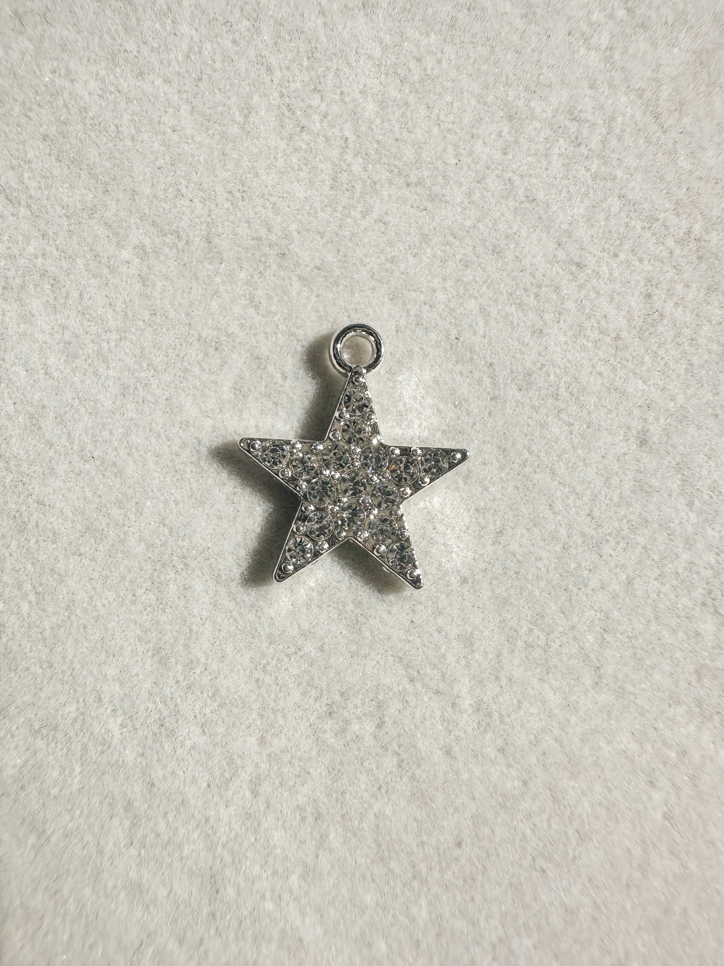 Silver Star Charm