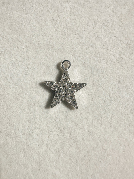 Silver Star Charm