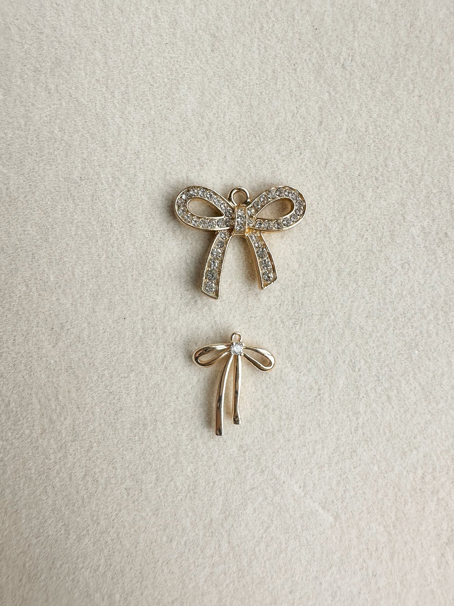 Ribbon Bow Charm | Small