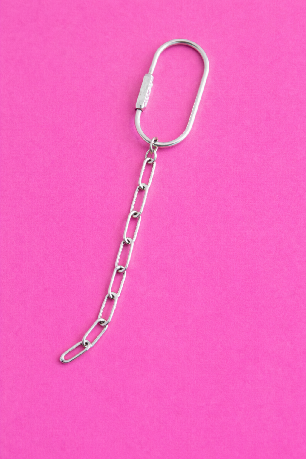Lock Key Ring + Chain