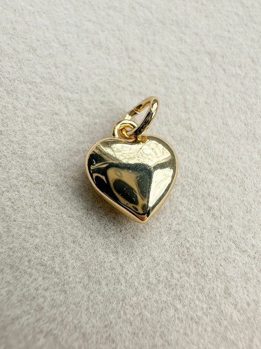 Mini Gold Heart Charm