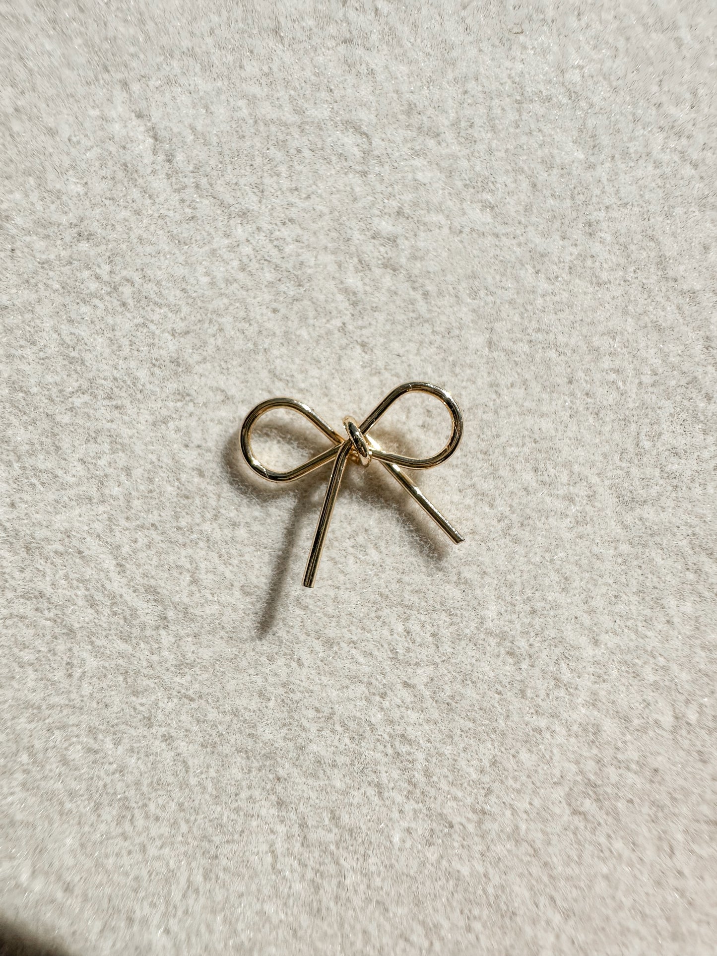 Wire Bow Charm