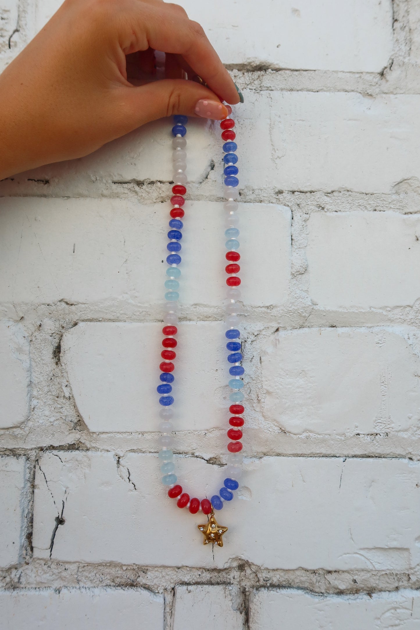Firecracker Babe | Beaded Necklace