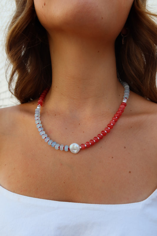 All American Girlie | Beaded Necklace