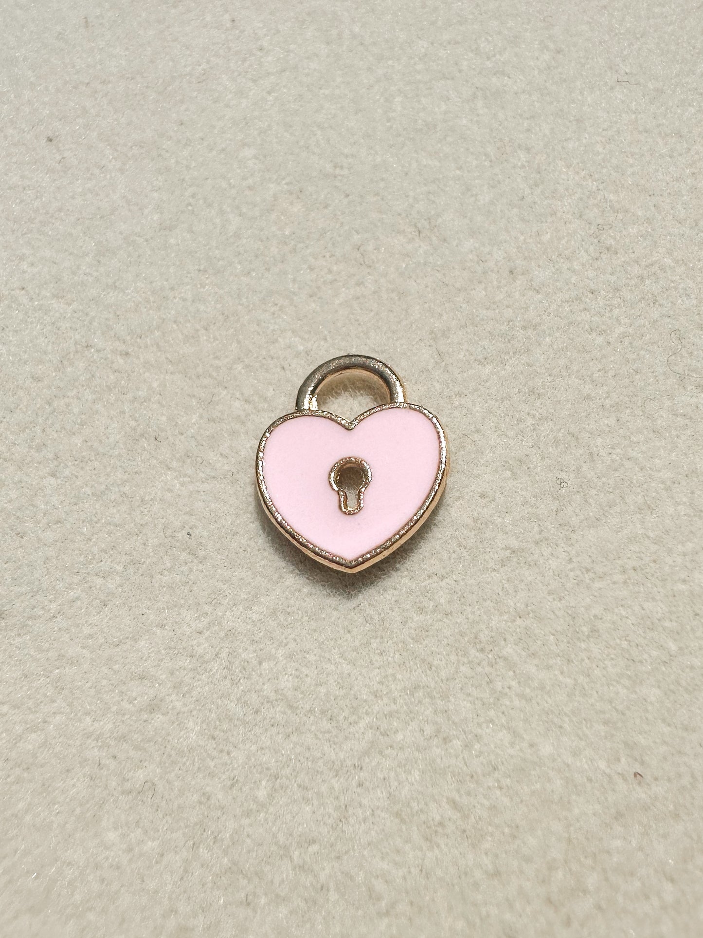 Heart Lock Charm