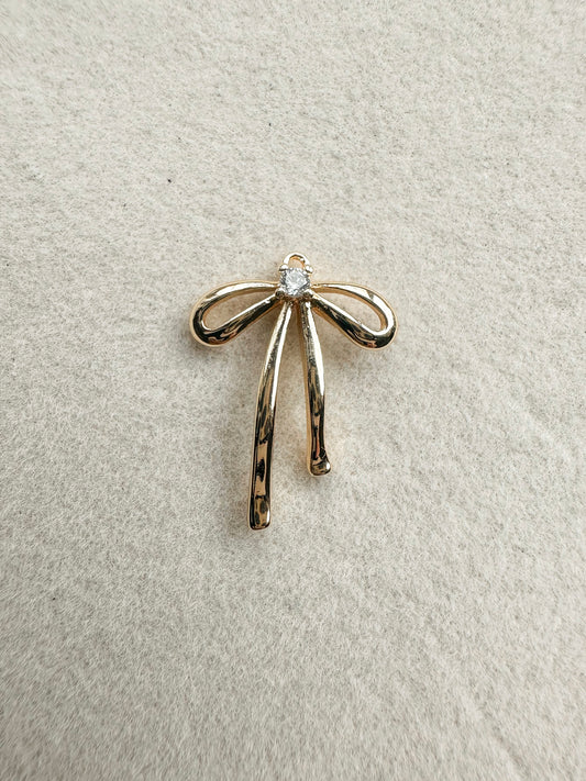 Ribbon Bow Charm | Small