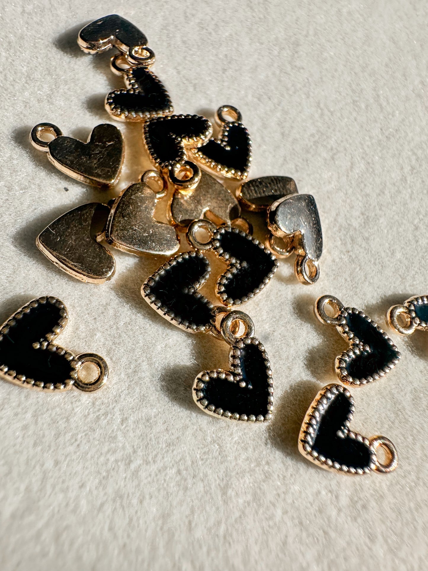 Heart Charm | Black