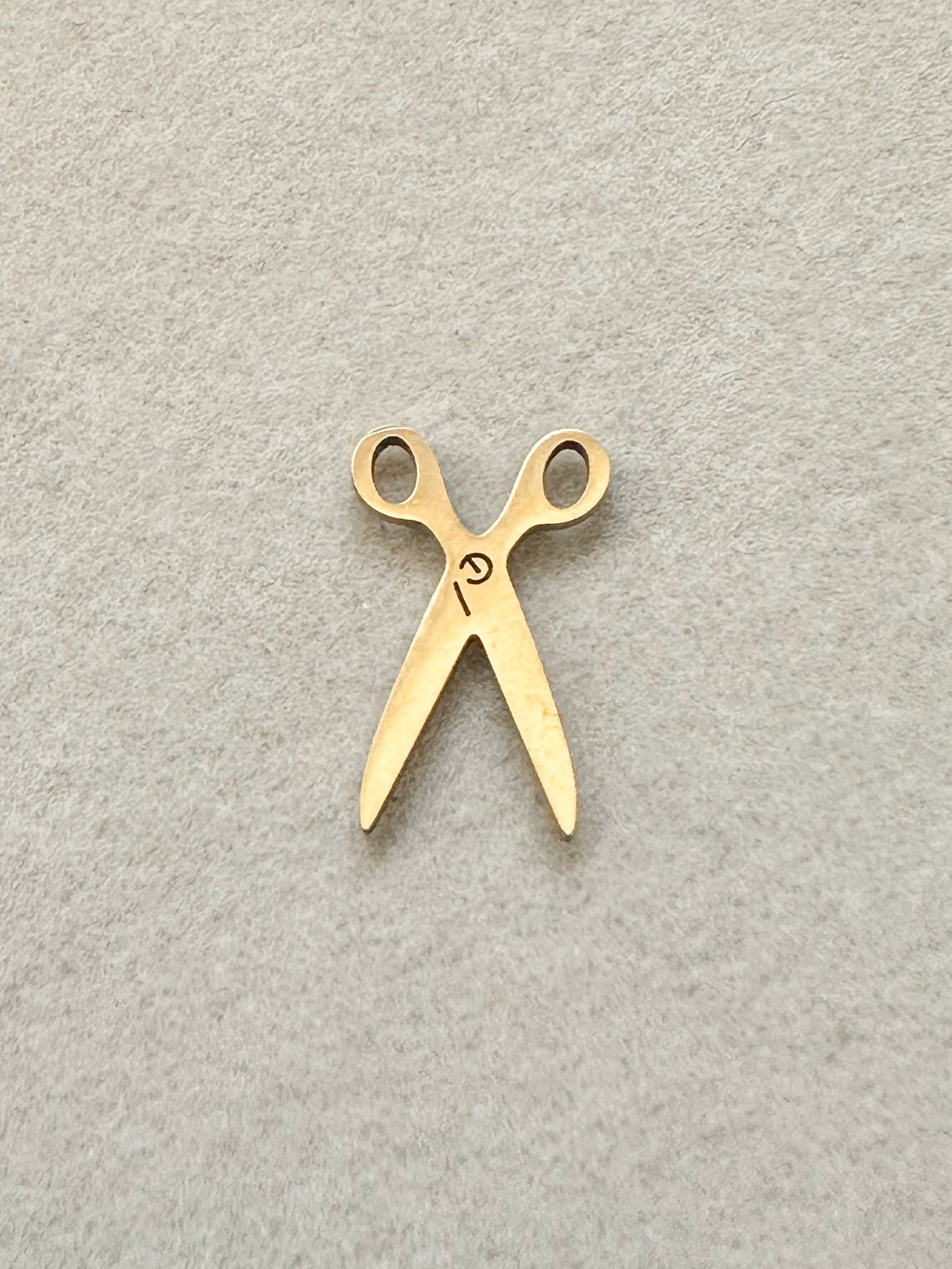 Scissors Charm