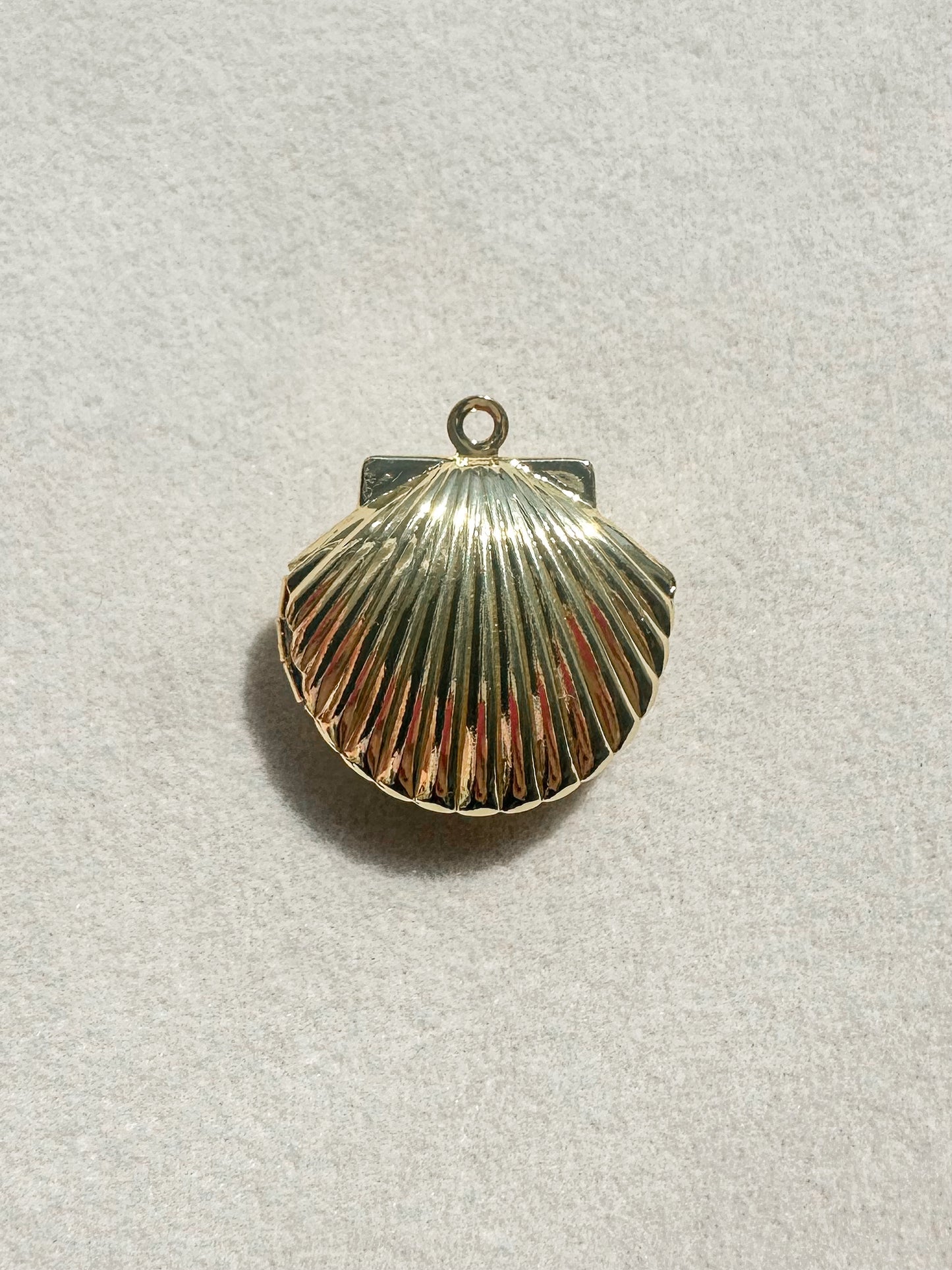 Shell Locket Charm