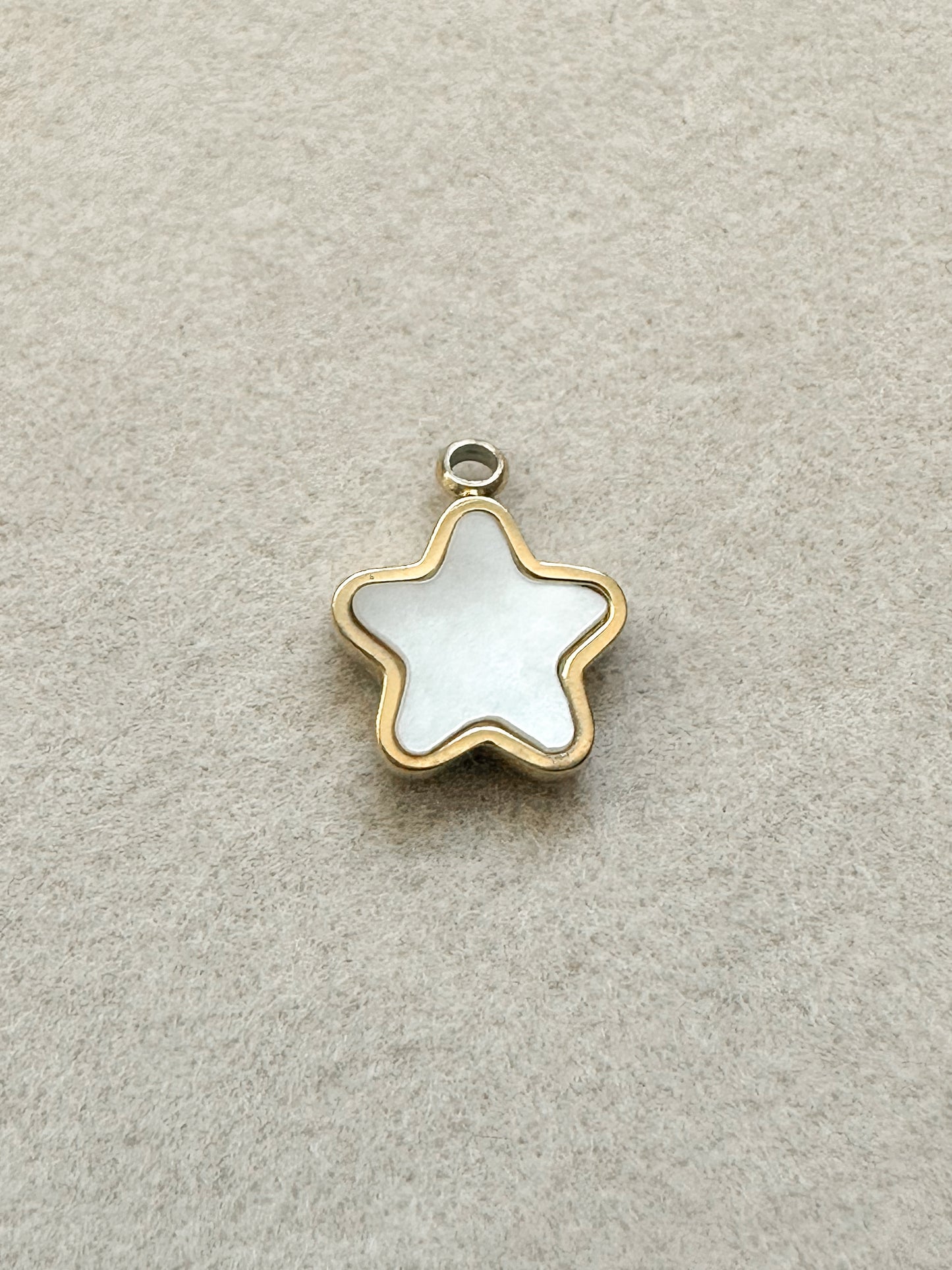 Pearlescent Star Charm