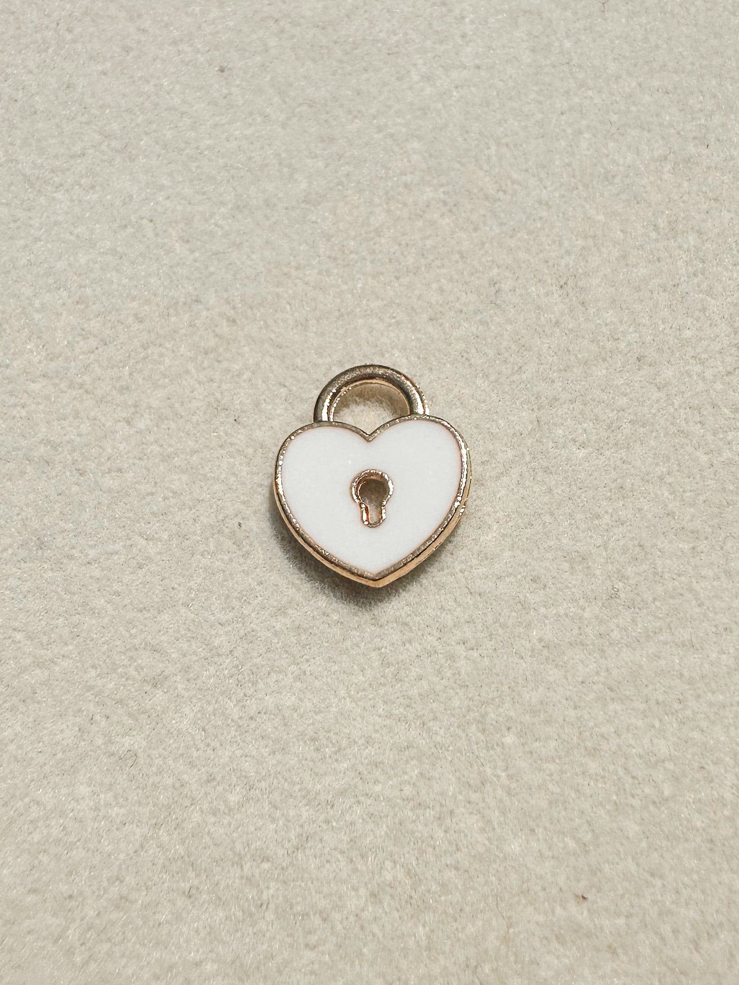 Heart Lock Charm