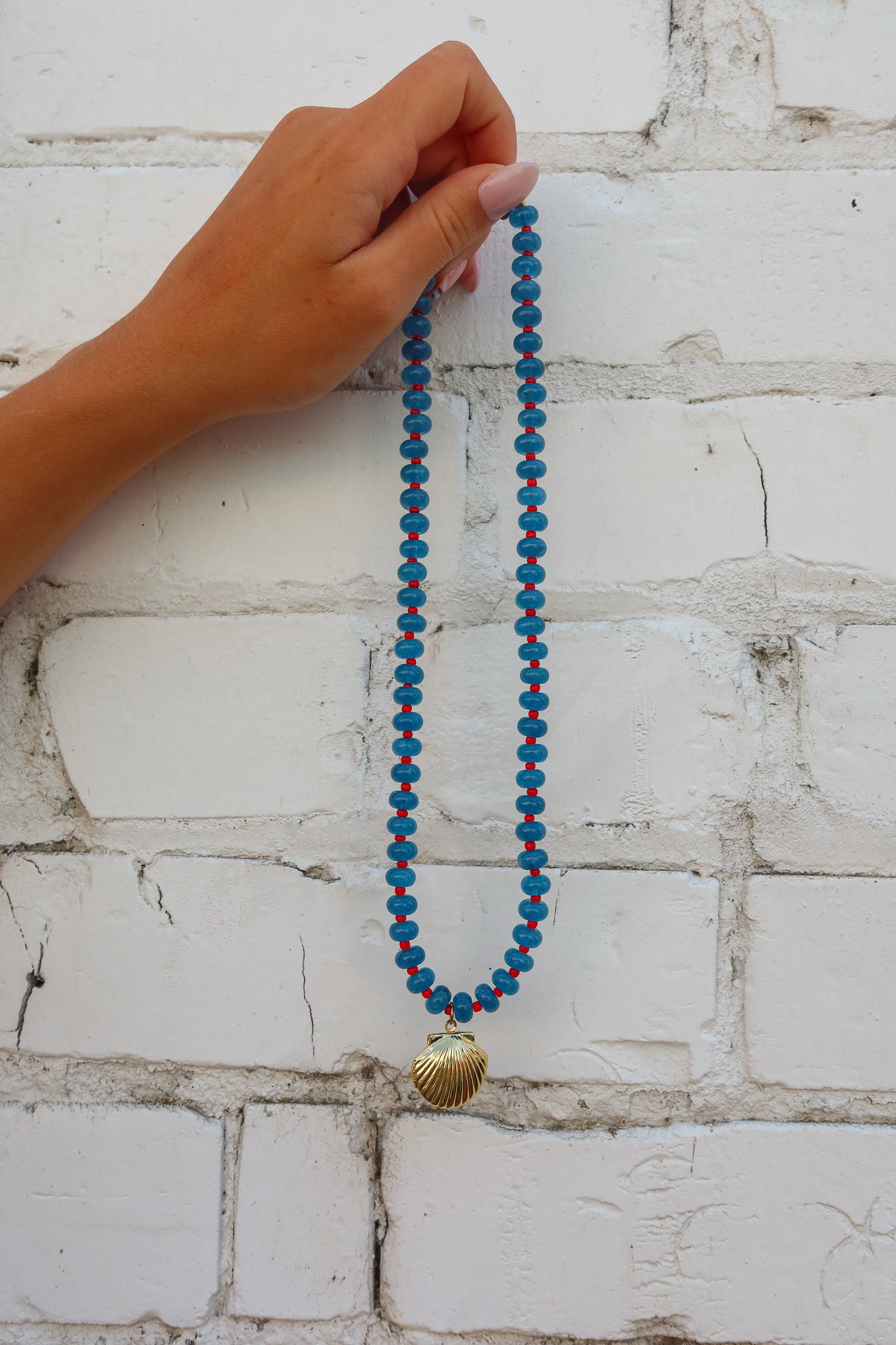 Blue Jeans | Beaded Necklace