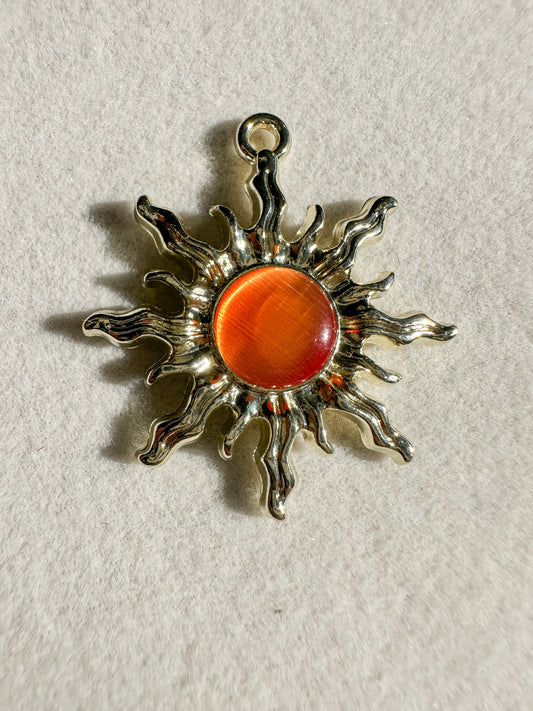 Golden Sun Charm- Large